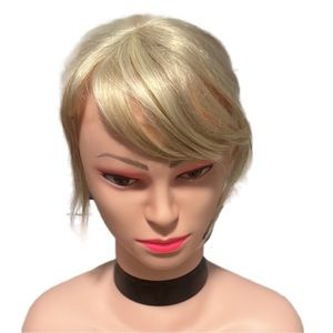 ⭐️10” Blonde Hair Topper with Bangs⭐️